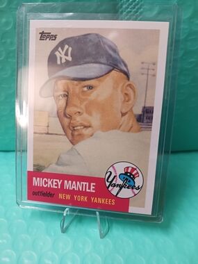2010 Topps Mickey Mantle OF HIS 1953 TOPPS PICTURE MINT MINT!!